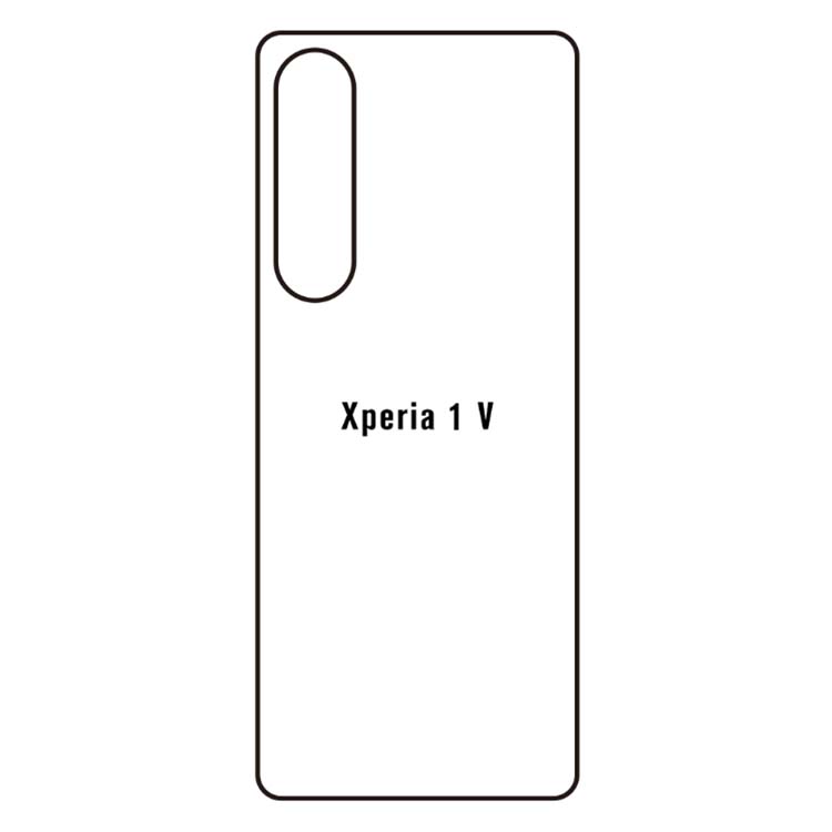 Ochranná fólia Sunshine Hydrogel pre Sony Xperia 1 V zadná čirá