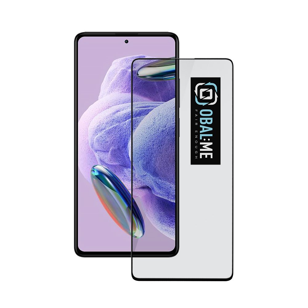 Sklo ochranné na celý displej Xiaomi Redmi Note 12 Pro+ 5G Black