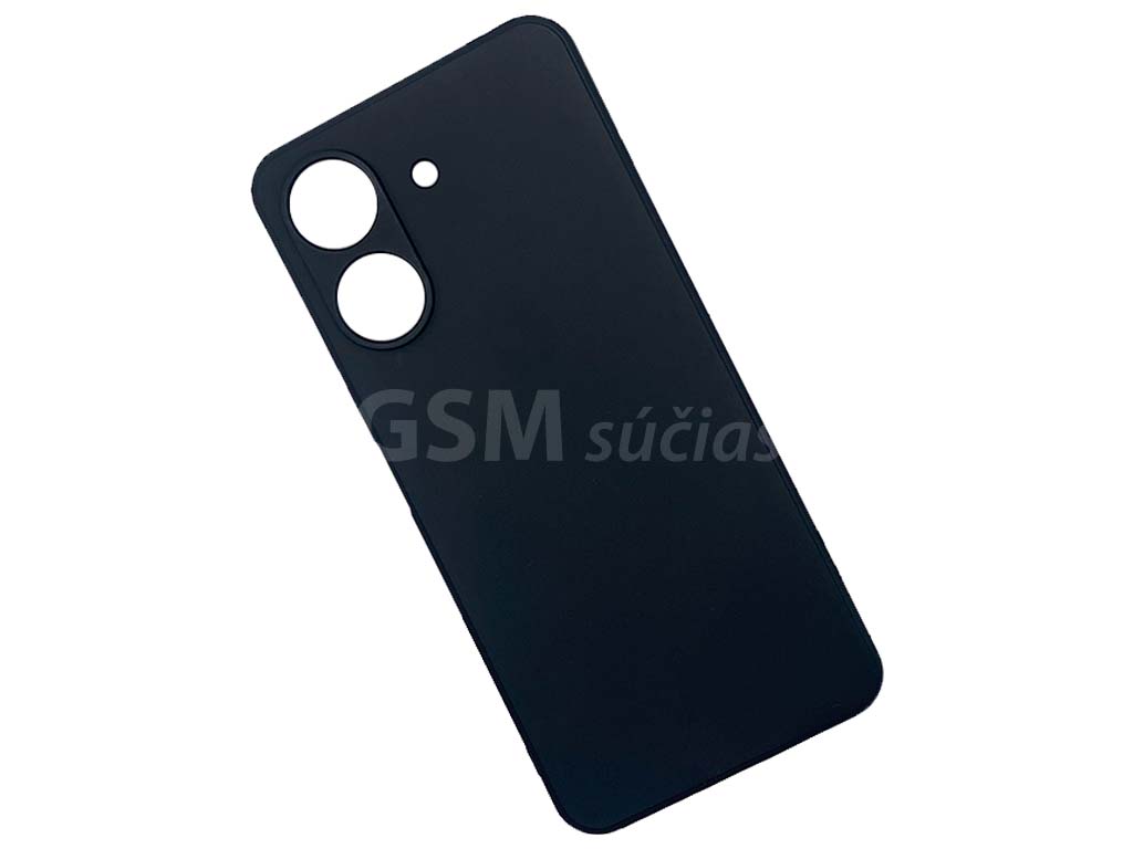 Puzdro silikonové Xiaomi Redmi 13C, Poco C65 Čierna