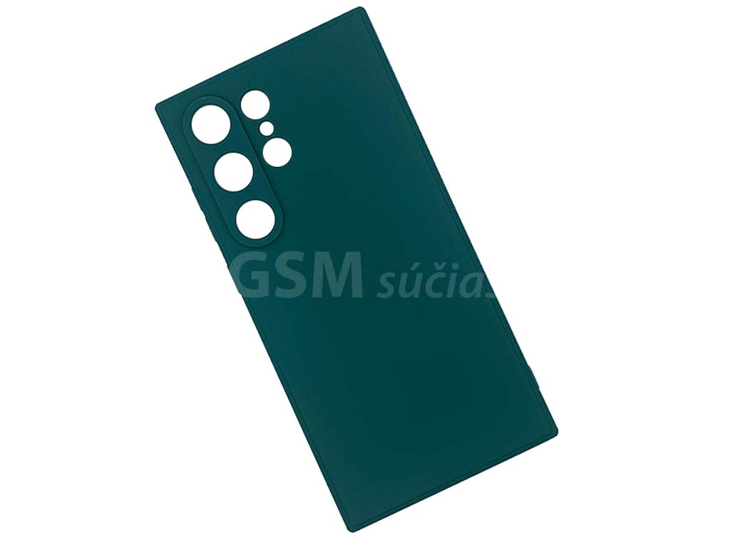 Puzdro na mobil Samsung Galaxy S24 Ultra, S928 tmavo zelená
