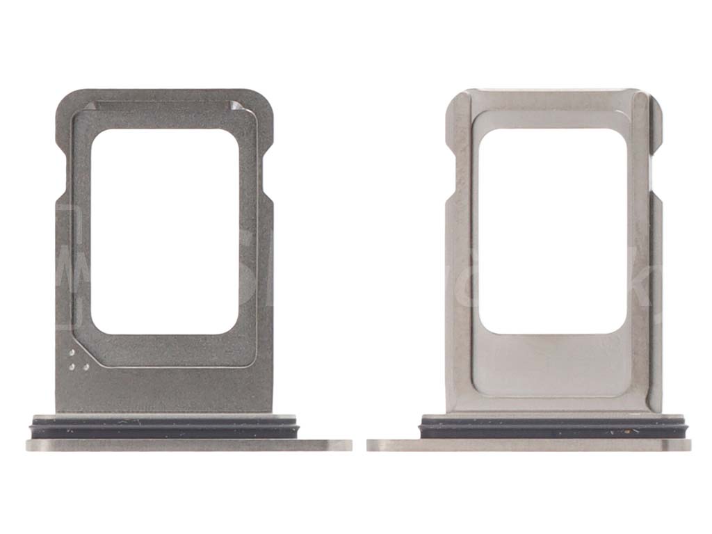 Apple iPhone 15 Pro, 15 Pro Max - Držiak SIM karty Natural Titanium