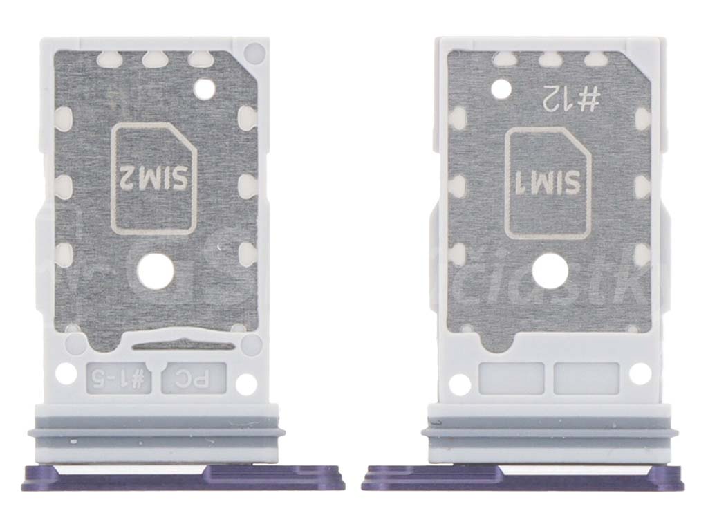 Samsung Galaxy S24, S24 Plus - Držiak SIM karty Fialová