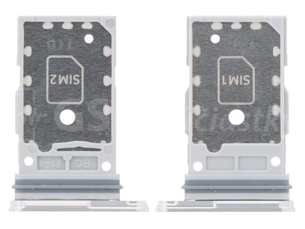 Samsung Galaxy S24, S24 Plus - Držiak SIM karty Biela