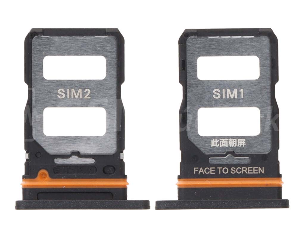 Držiak SIM karty Xiaomi Redmi Note 12 Pro Plus 5G Čierna