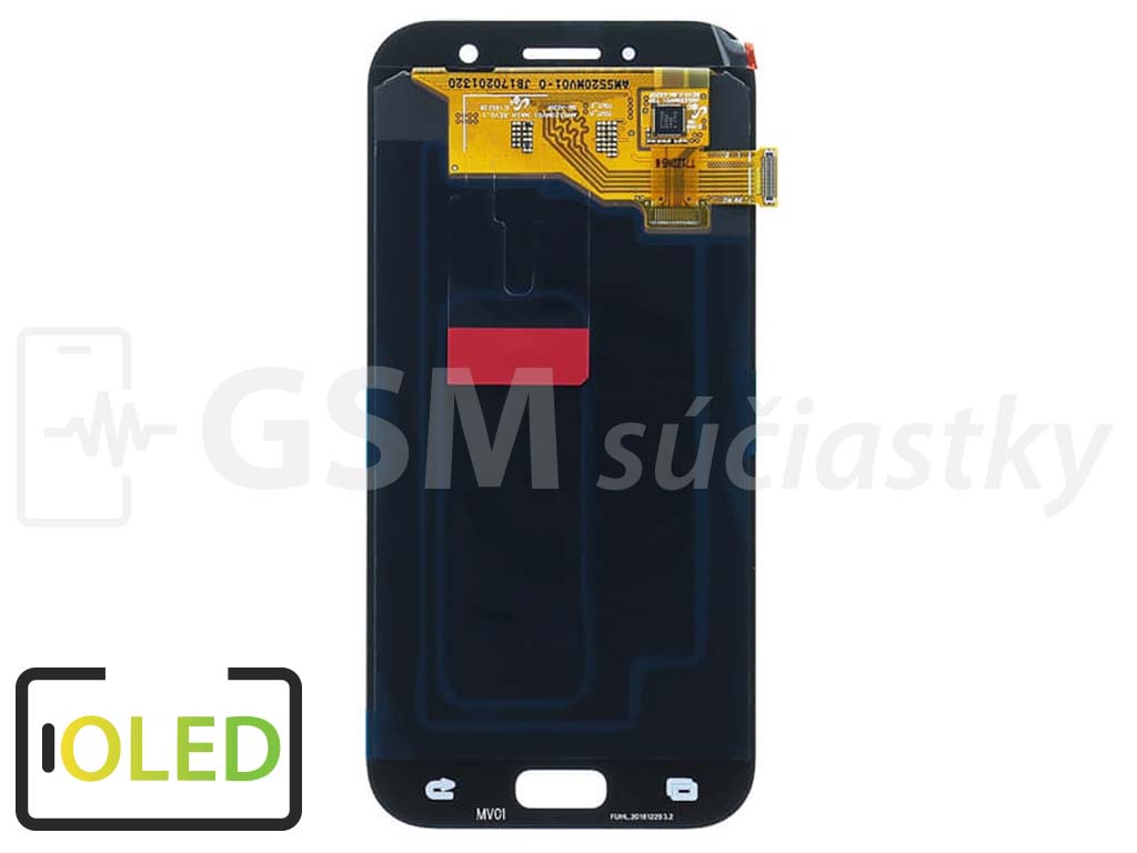 LCD Displej + Dotykové sklo Samsung A520 Galaxy A5 čierna - OLED