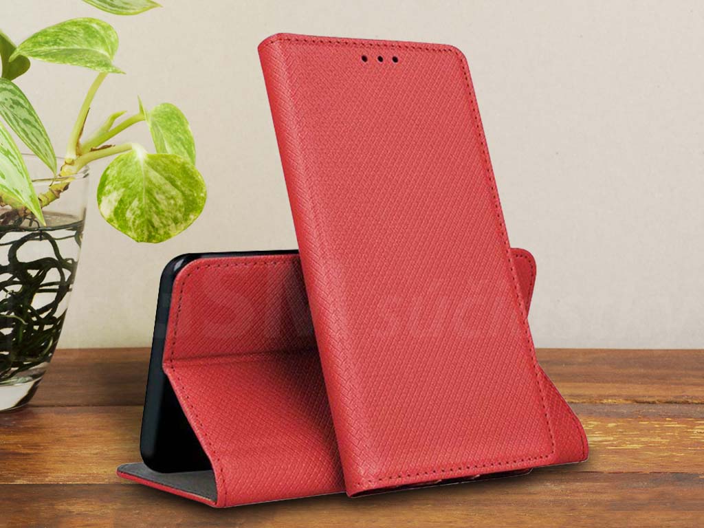Knižkové puzdro Xiaomi Redmi Note 13 Pro Plus 5G Červená