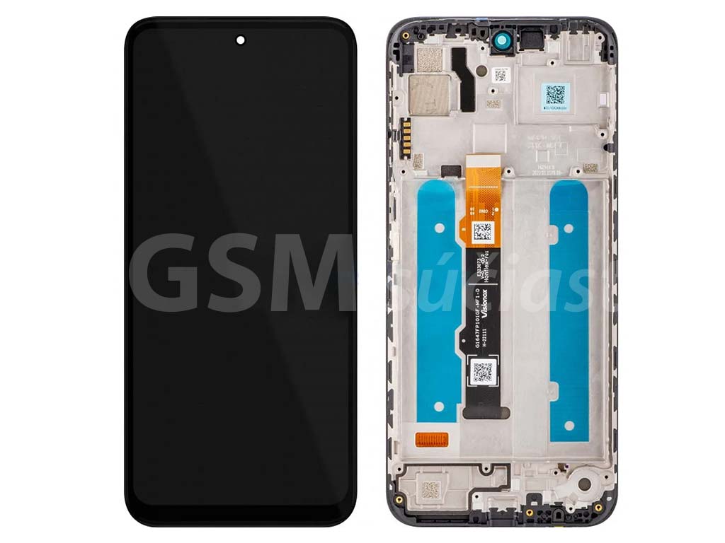LCD displej + Dotykové sklo Motorola Moto G31 + Rám OLED Čierna