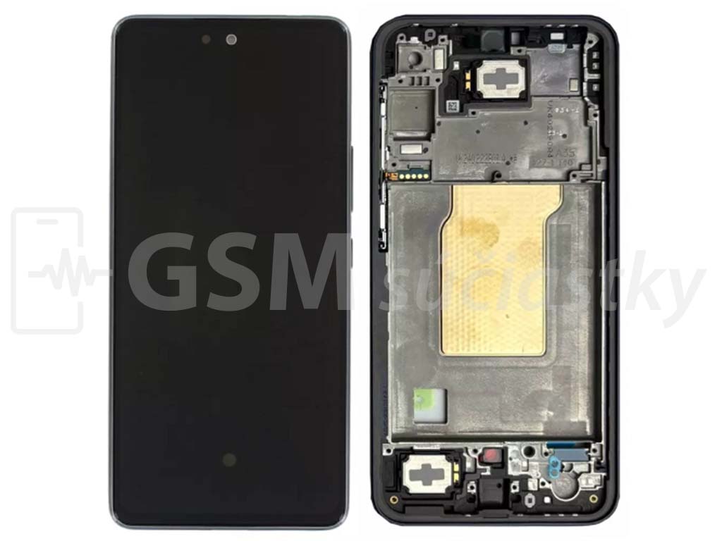 LCD Displej + Dotykové sklo Samsung A356B Galaxy A35 5G - originál Čierna