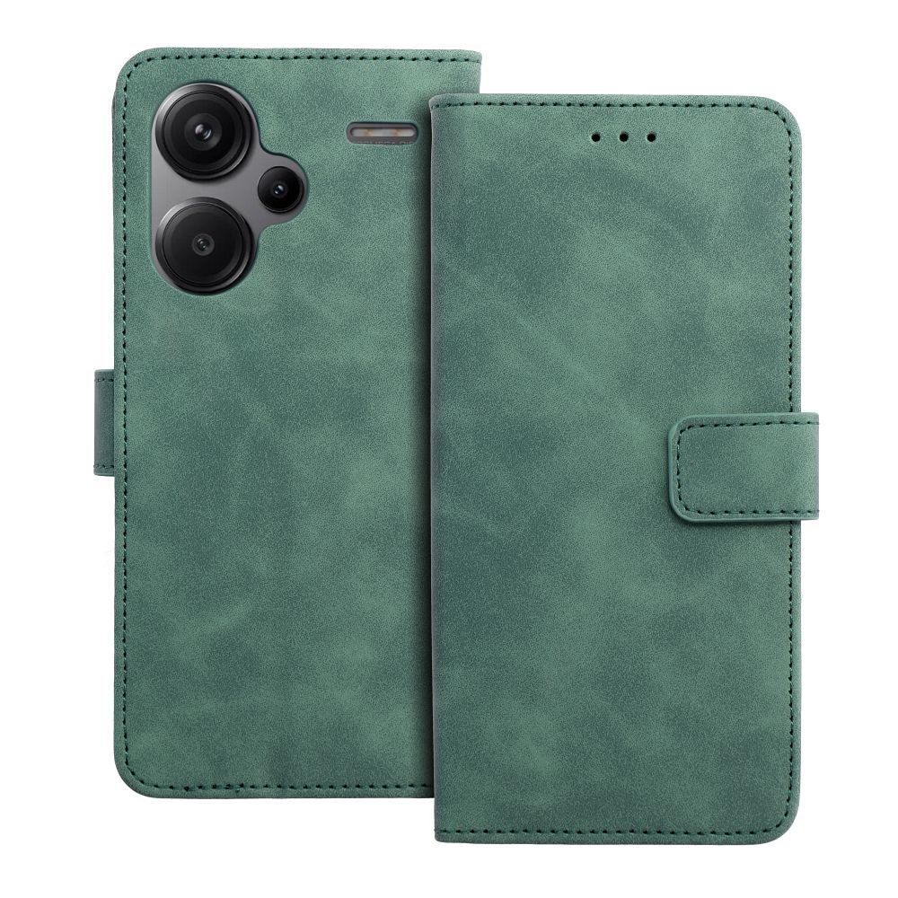 Knižkové diárové puzdro Xiaomi Redmi Note 13 Pro Plus 5G Zelená