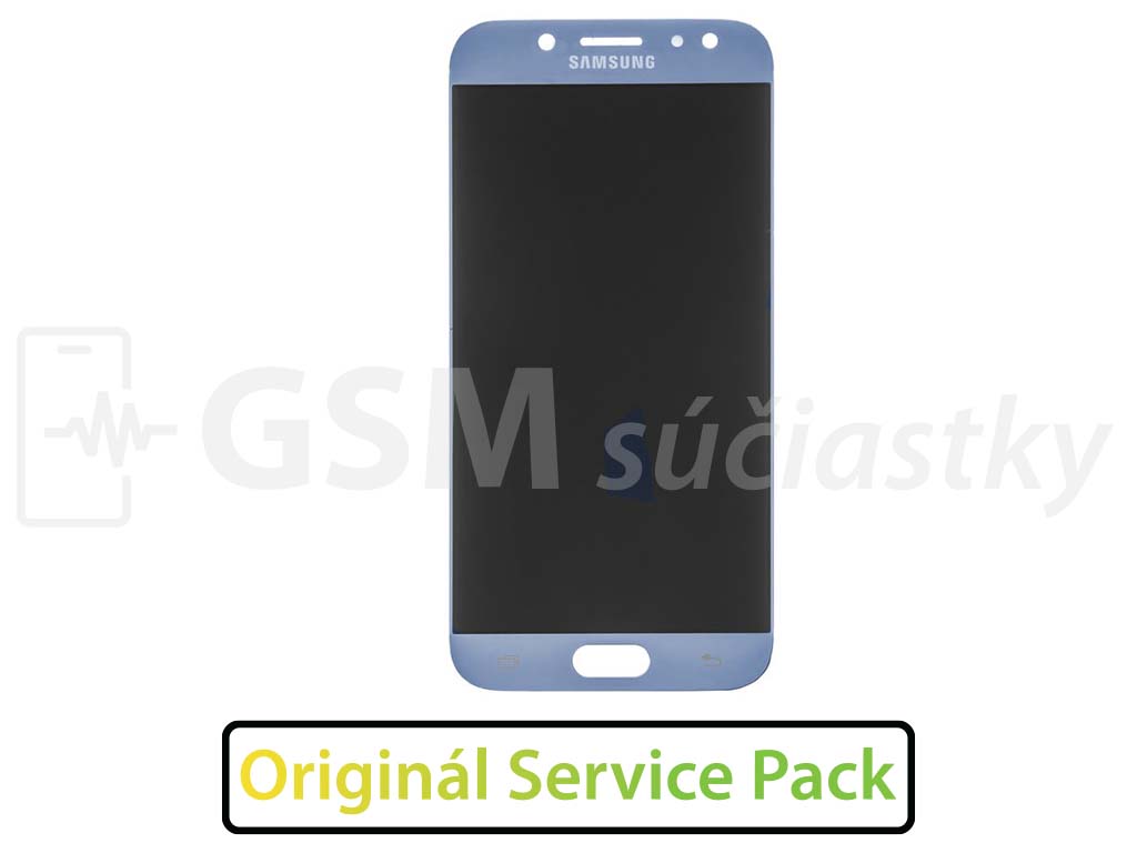 LCD Displej + Dotykové sklo Samsung Galaxy J5 J530 - originál Strieborná