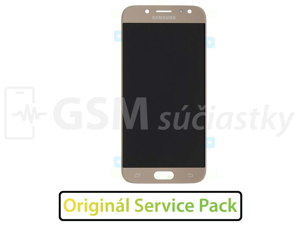 LCD Displej + Dotykové sklo Samsung Galaxy J5 J530 - originál Zlatá
