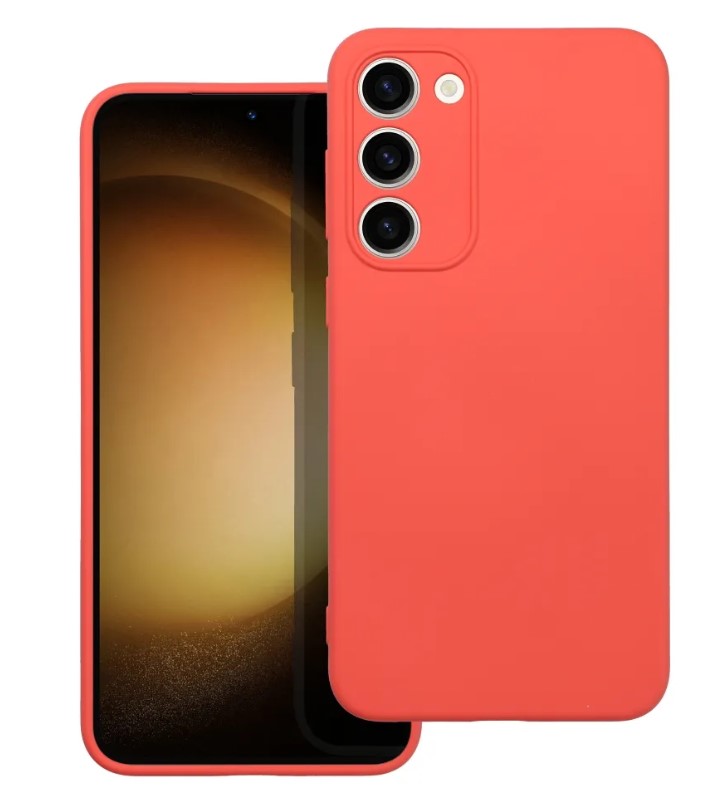 Puzdro na mobil Samsung Galaxy S23 FE Červená