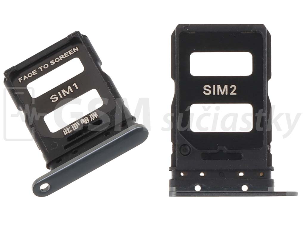 Držiak SIM karty Xiaomi 14 Dual Čierna