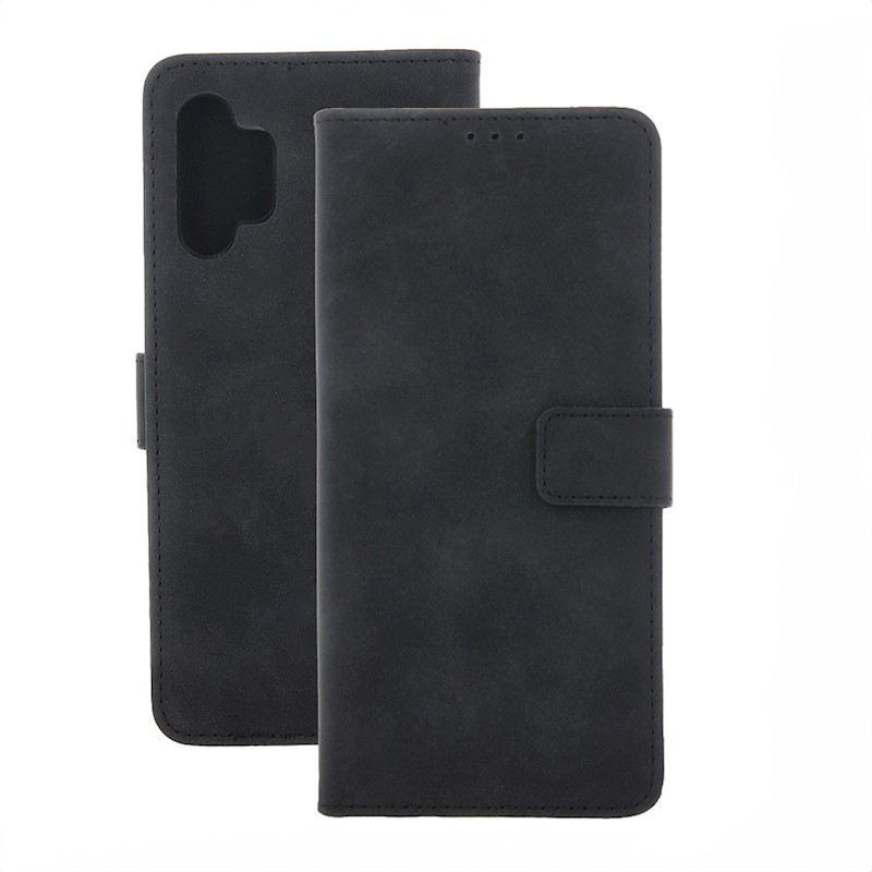Knižkové puzdro Velvet Xiaomi Redmi 13C, Poco C65 Čierna