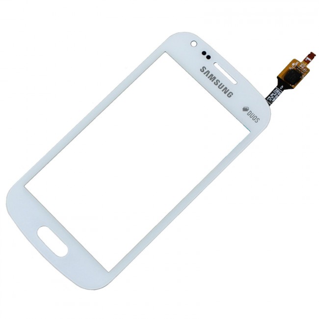 Dotykové sklo Samsung Galaxy S Duos 2 (S7582) Biela