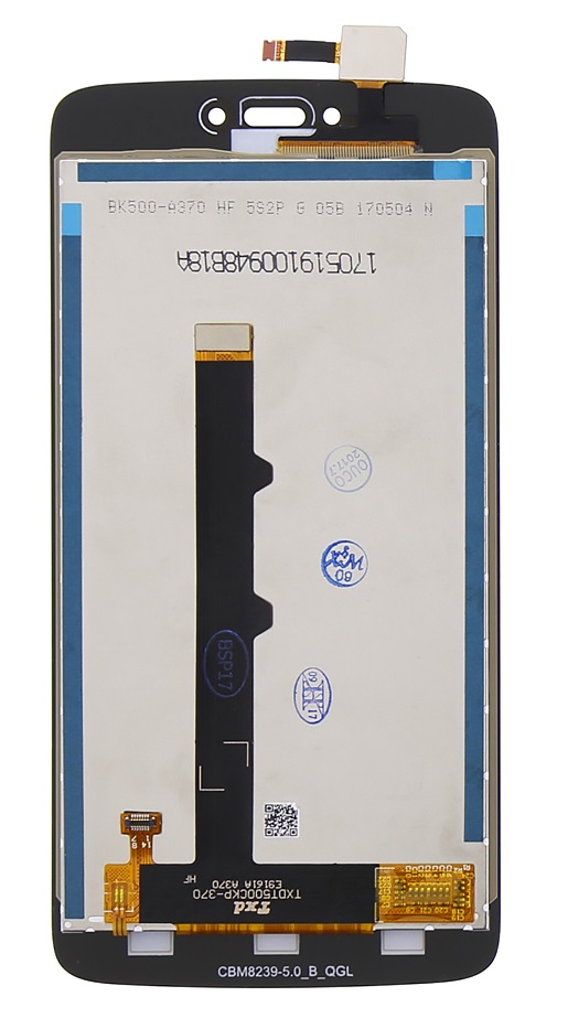 LCD Displej + Dotykové sklo Motorola Moto C Čierna - Moto C