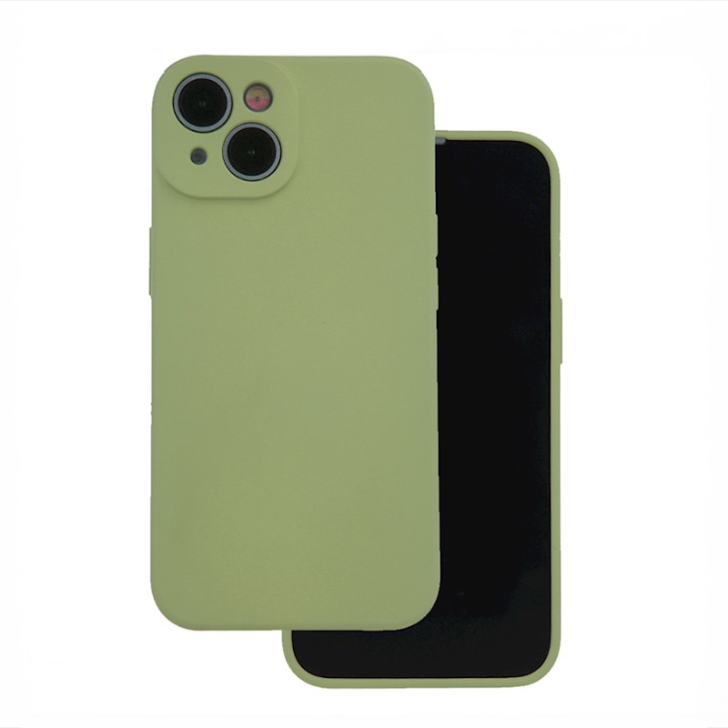 Silikónový kryt na mobil iPhone 13, Zelený