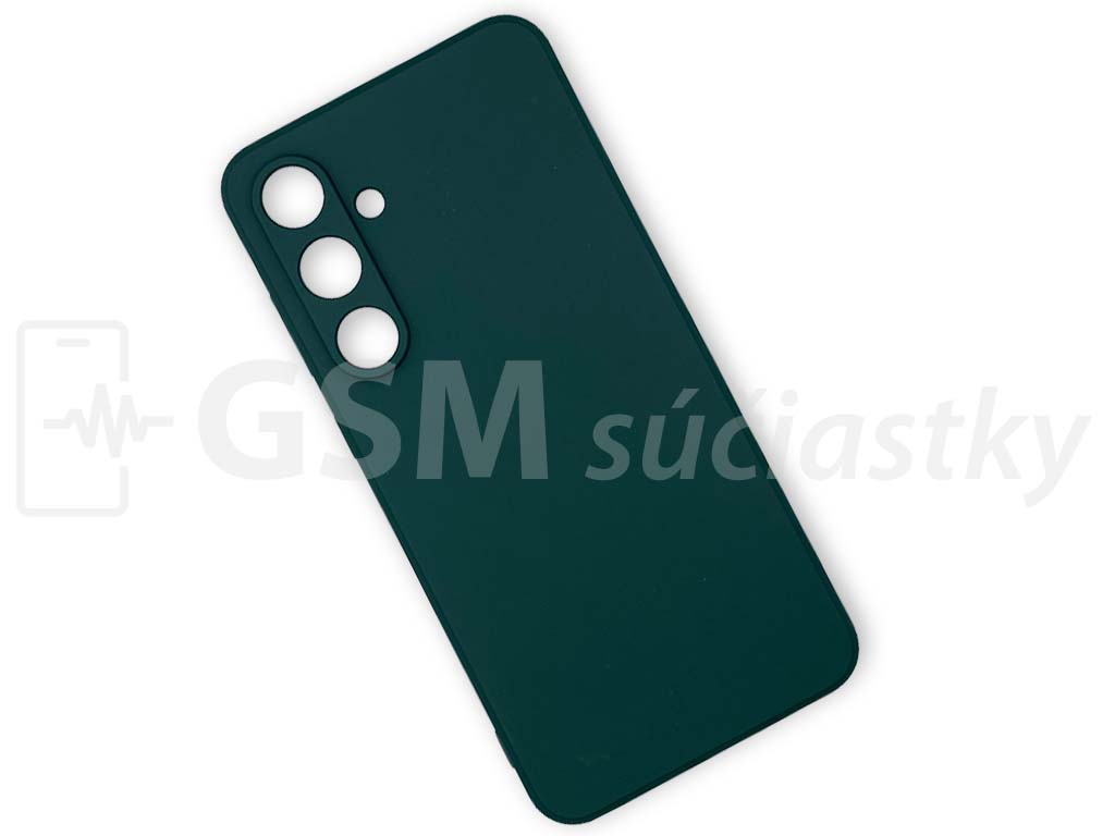 Puzdro na mobil Samsung Galaxy S24 FE, zelený
