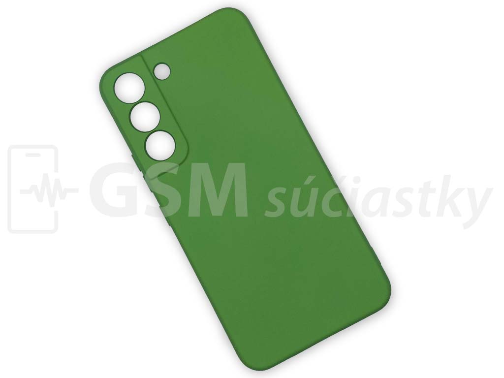 Silikónový kryt na Samsung Galaxy S22, zelený