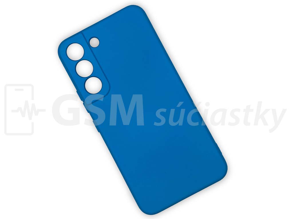 Silikónový kryt na Samsung Galaxy S22, modrý