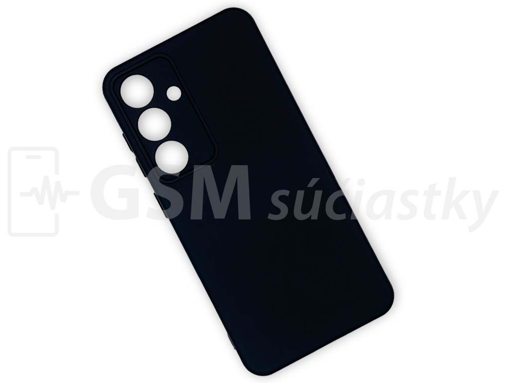 Silikónový kryt na Samsung Galaxy S24, čierny