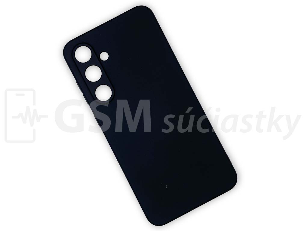 Silikónový kryt na Samsung Galaxy S24 FE, čierny