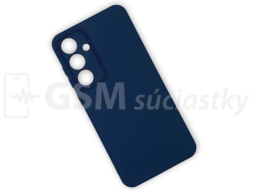 Silikónový kryt na Samsung Galaxy S24 FE, modrý