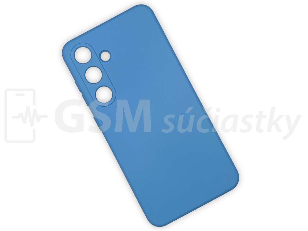 Silikónový kryt na Samsung Galaxy S24, modrý