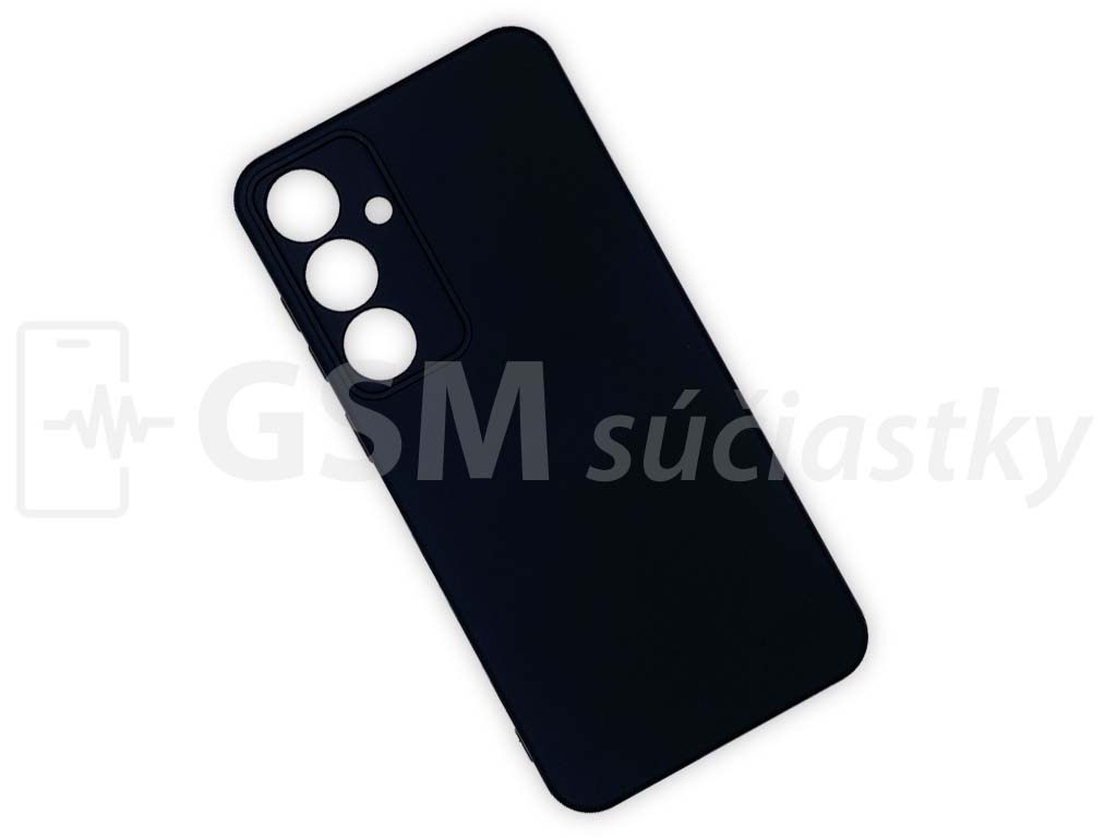 Silikónový kryt na Samsung Galaxy S24 Plus, čierny