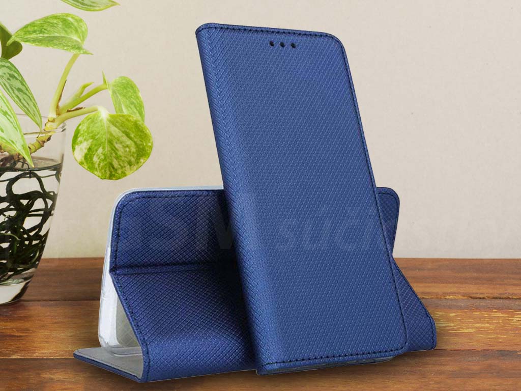 Knižkové puzdro Samsung Galaxy S25 Ultra, modrý
