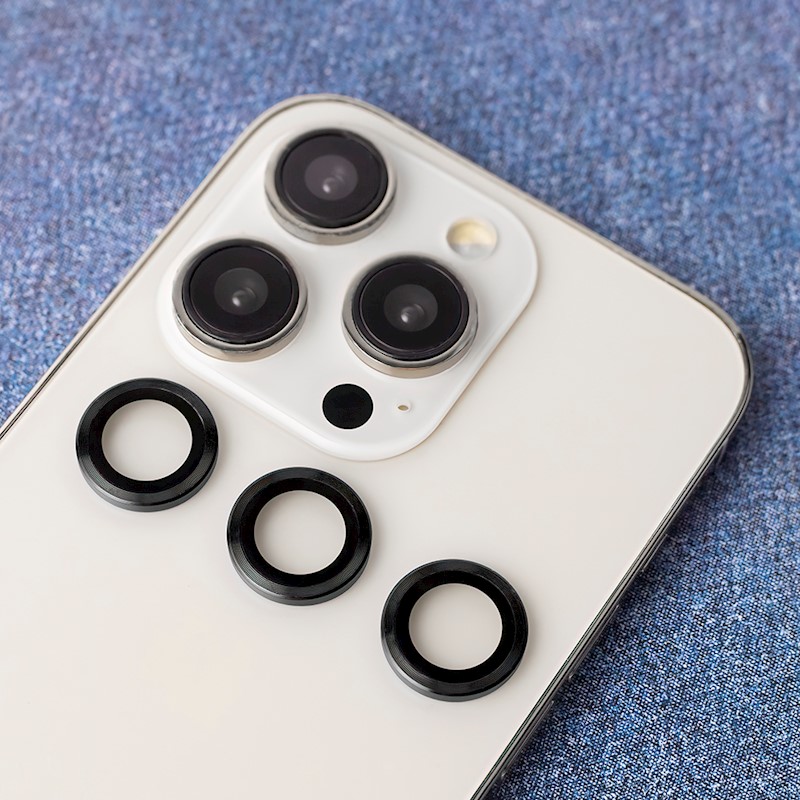 Ochranné sklíčka fotoaparátu pre iPhone 15 Pro, 15 Pro Max Tvrdené sklo