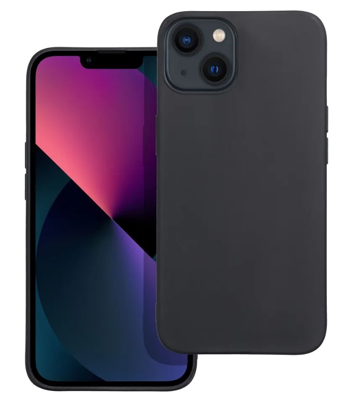 Puzdro gumené na iPhone 16e, Čierne