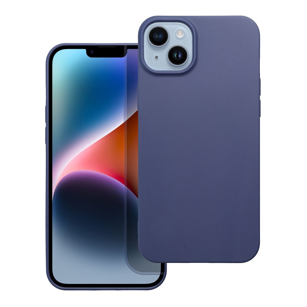 Puzdro gumené na iPhone 16e, Modré