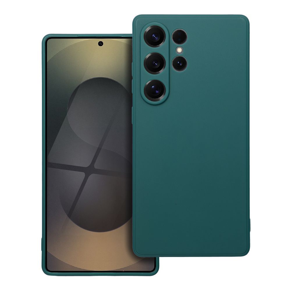 Puzdro na mobil Samsung Galaxy S25 Ultra, tmavo zelený