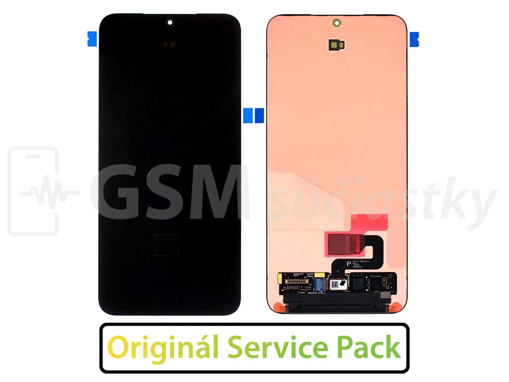 LCD Displej + Dotykové sklo Samsung Galaxy S25 Plus - originál Čierna