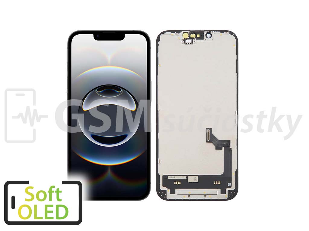 iPhone 16e - LCD displej + dotykové sklo - Soft Oled