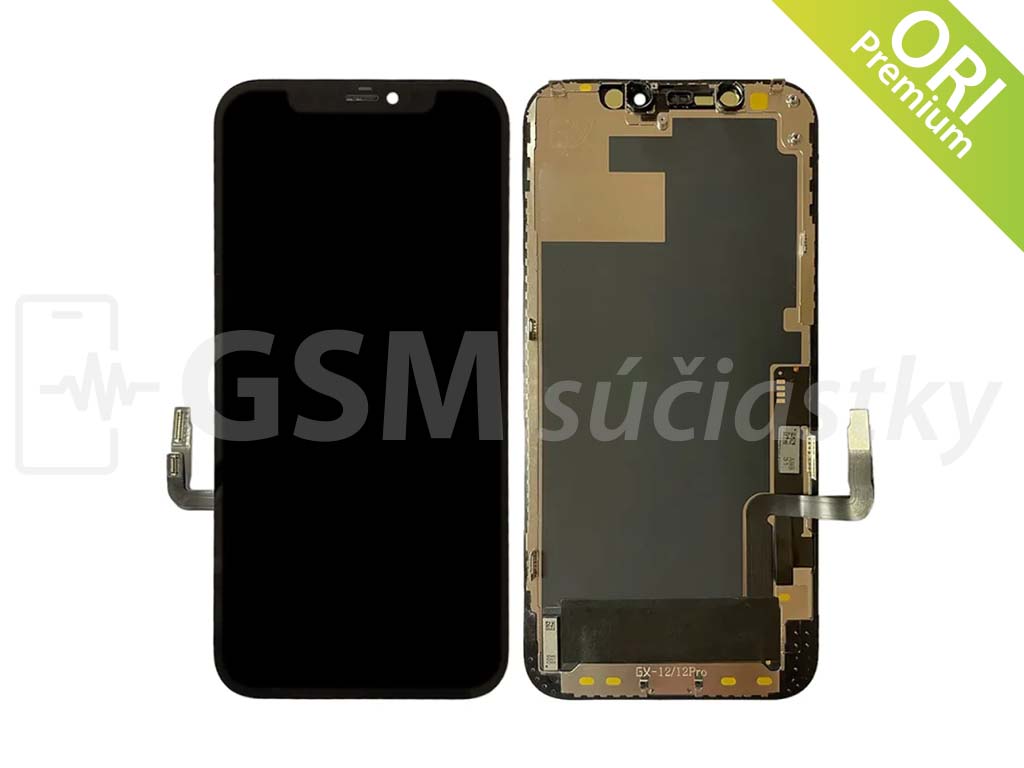 LCD Displej + Dotykové sklo Apple iPhone 12, 12 Pro -zobrazujúci sa ako Originál