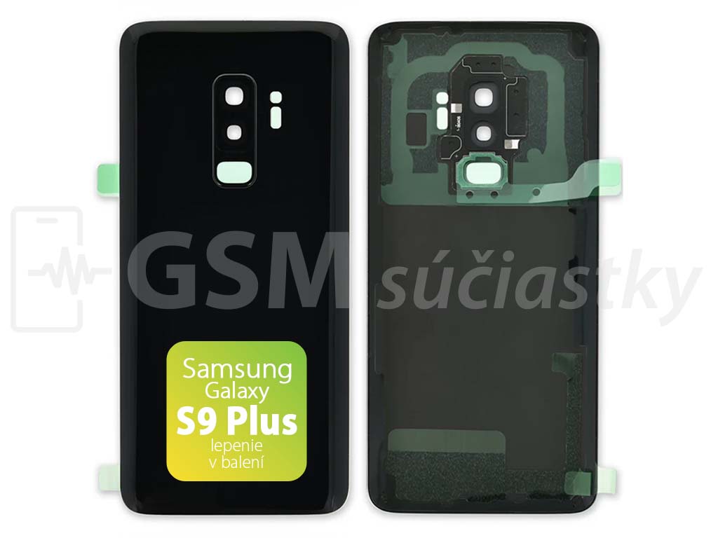 Baterkový kryt Samsung G965 Galaxy S9 Plus - Čierny