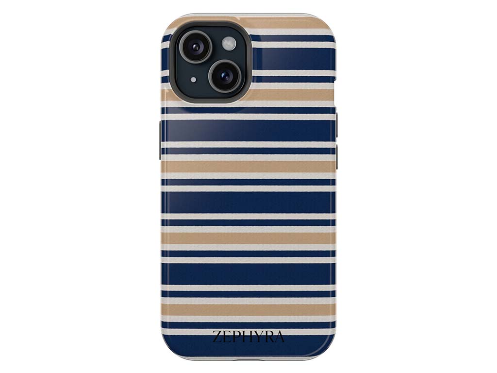 Coastal Stripes - iPhone 13 Mini Kryt