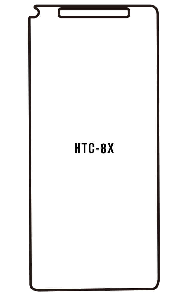 HTC 8X Predná Hydrogél ochranná fólia Kompatibilná s krytom, Anti-Spy (Privacy)