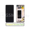 Samsung G975F Galaxy S10 Plus LCD displej + Dotykové sklo a Rám Originál white