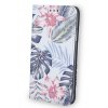 Dámske knižkové puzdro Samsung Galaxy A20s - kvety