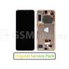 Samsung G996 Galaxy S21 Plus 5G LCD displej + Dotykové sklo a Rám Originál violet