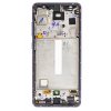 Samsung A528 Galaxy A52s 5G LCD displej + Dotykové sklo a Rám Originál violet