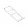 Držiak SIM karty a SD karty Samsung Galaxy A02s biela