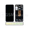 Samsung S916B Galaxy S23 Plus LCD displej + Dotykové sklo a Rám Originál black
