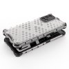 Honeycomb ochranný zadný kryt pre Realme GT Čierny Transparentný 3