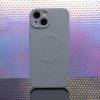 Silikónový kryt s magnetickým nabíjaním Apple iPhone 12 Pro Max, Svetlo Modrý