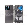 iPhone 13 Pro Zadný Housing s Malými Dielmi Čierny1