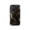 Noir Luxe Marble iphone 16 Pro 1